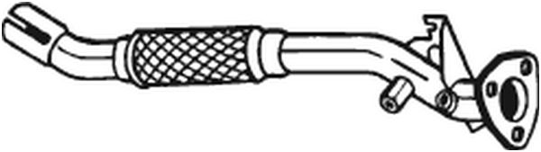 BOSAL 710-041 Tubo gas scarico