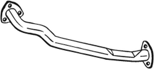 BOSAL 740-389 Tubo gas scarico