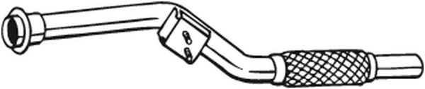 BOSAL 800-003 Tubo gas scarico