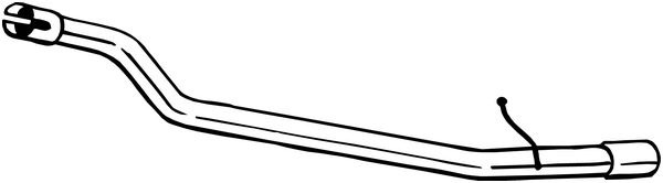 BOSAL 800-193 Tubo gas scarico