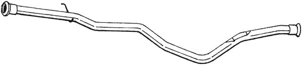 BOSAL 839-041 Tubo gas scarico