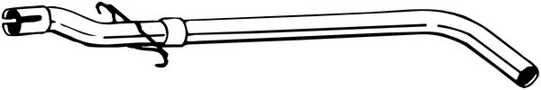BOSAL 845-099 Tubo gas scarico