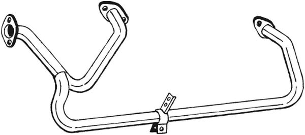 BOSAL 847-445 Tubo gas scarico