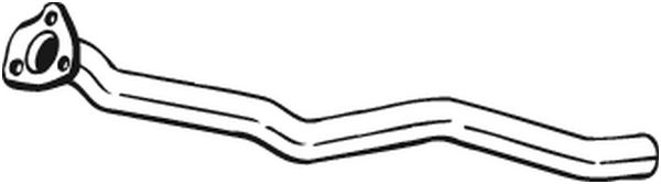 BOSAL 850-227 Tubo gas scarico