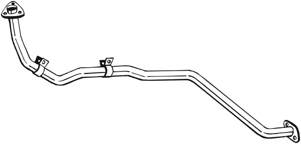 BOSAL 888-405 Tubo gas scarico