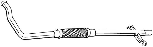 BOSAL 888-501 Tubo gas scarico
