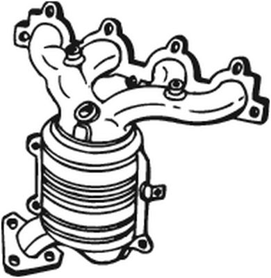 BOSAL 099-408 Catalizzatore