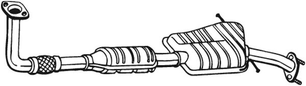 BOSAL 090-436 катализатор