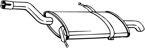 BOSAL 135-125 Silenziatore...