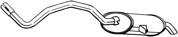BOSAL 281-963 Silenziatore...
