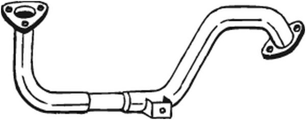 BOSAL 787-255 Tubo gas scarico