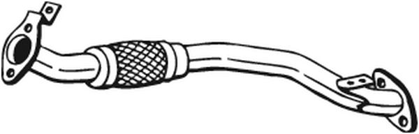 BOSAL 801-283 Tubo gas scarico