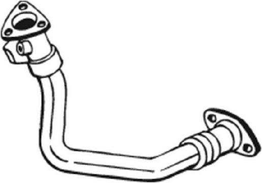 BOSAL 801-125 Tubo gas scarico