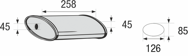 BOSAL 248-059 Средно гърне,...