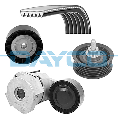 DAYCO KPV338 Kit Cinghie Poly-V-Kit Cinghie Poly-V-Ricambi Euro