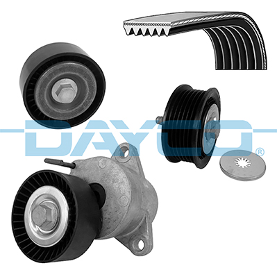 DAYCO KPV738 Kit Cinghie Poly-V-Kit Cinghie Poly-V-Ricambi Euro