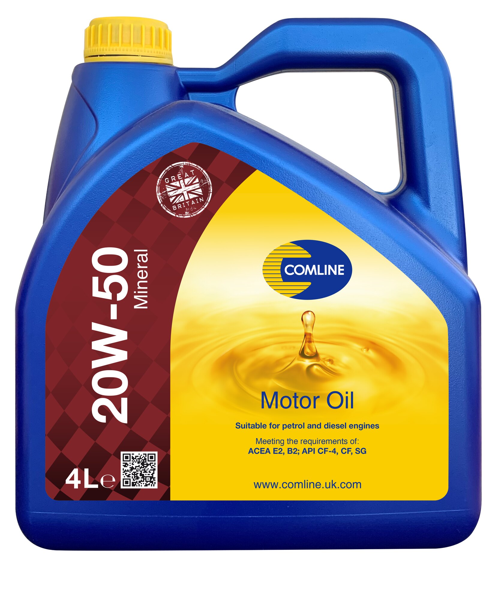 COMLINE CO20W50CG4-4 Λάδι κινητήρα for ARO DAIHATSU HONDA HYUNDAI ISUZU JEEP KIA LANDWIND (JMC) LEXUS MAZDA MITSUBISHI NISSAN PR