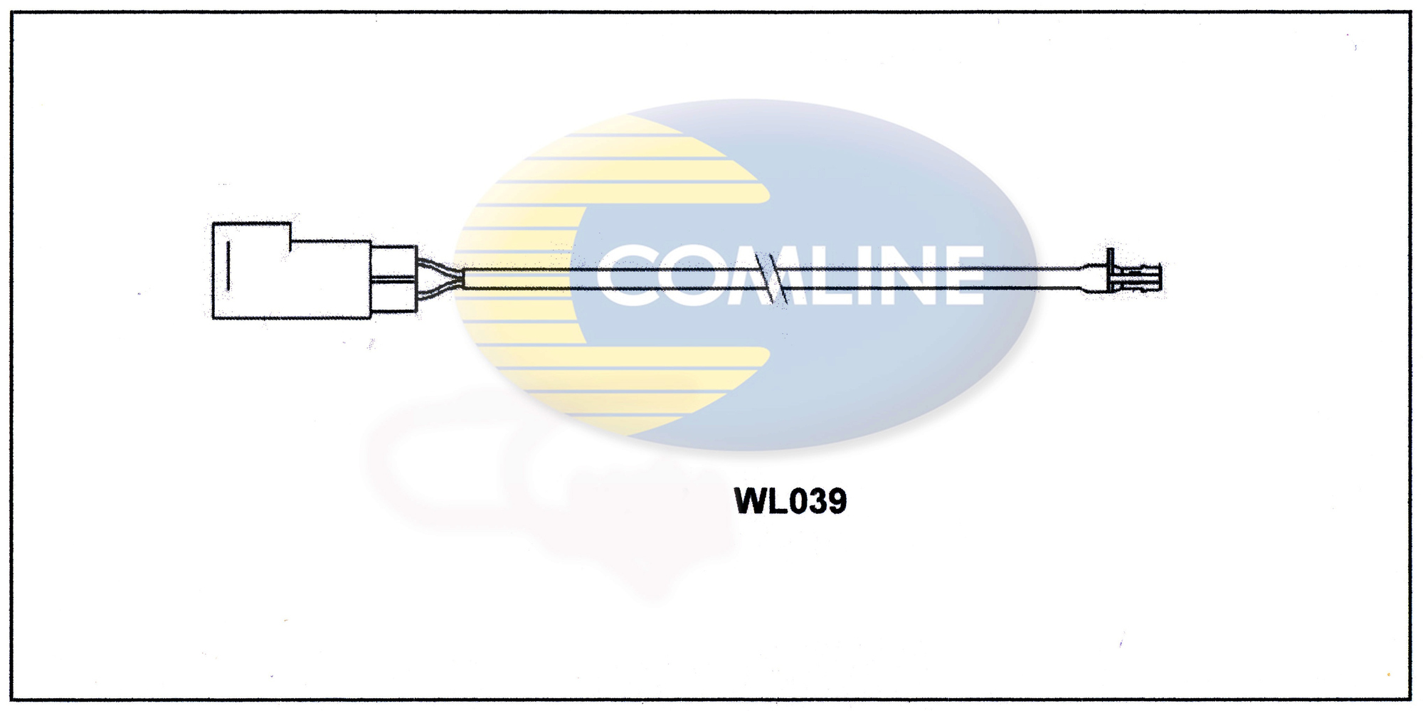 COMLINE WL039 Προειδοπ. επαφή, φθορά υλικού τριβής των φρένων for FORD