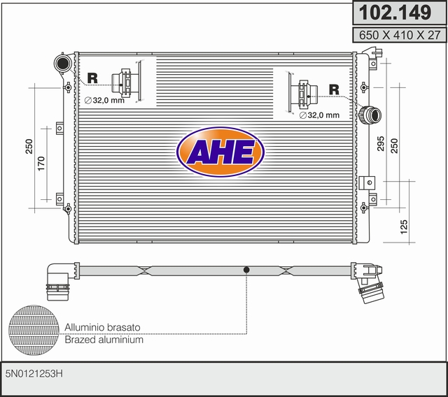 AHE 102.149 Radiatore,...