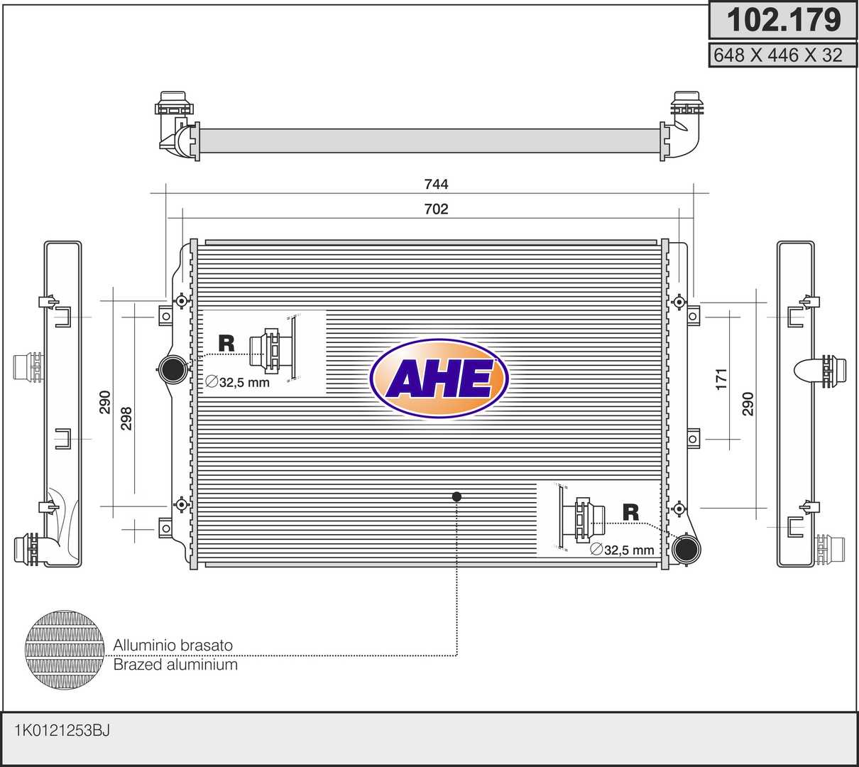 AHE 102.179 Radiatore,...