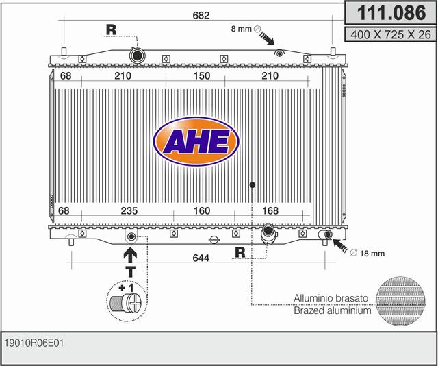 AHE 111.086 Radiatore,...