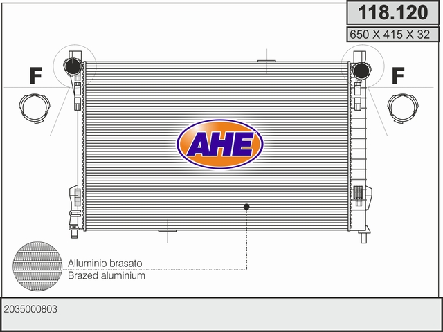 AHE 118.120 Radiatore,...