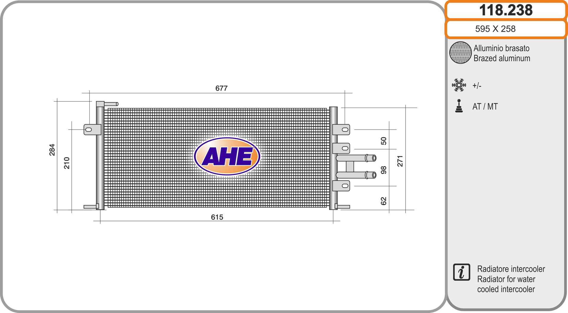AHE 118.238 Radiatore,...