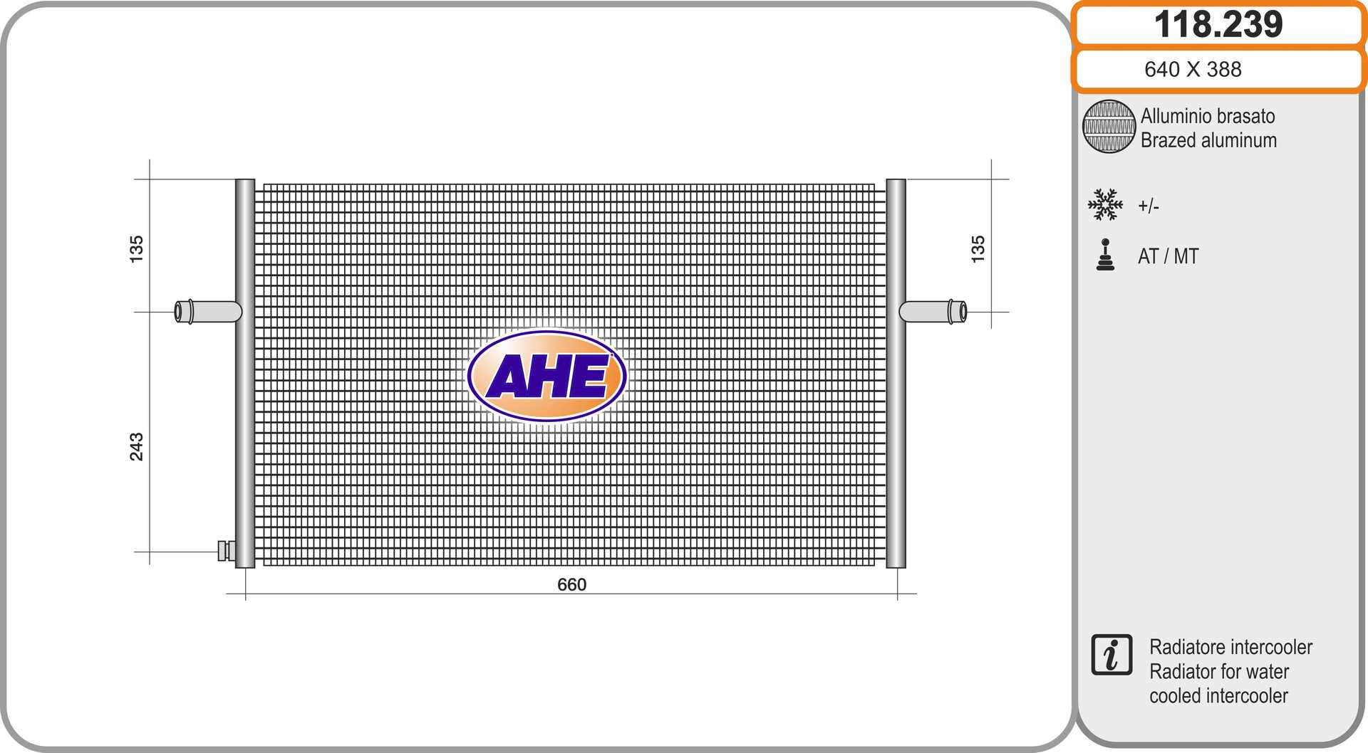 AHE 118.239 Radiatore,...