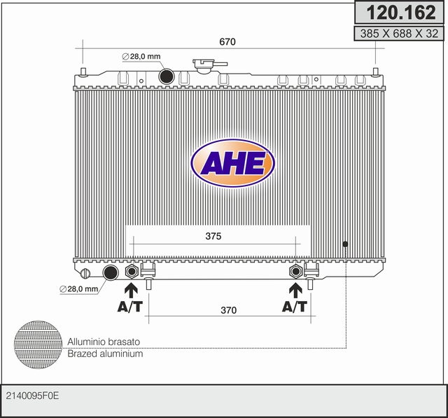 AHE 120.162 Radiatore,...