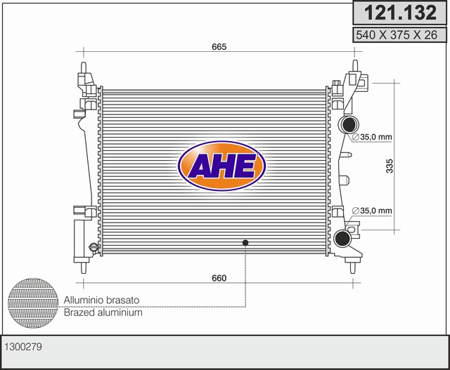 AHE 121.132 Radiatore,...