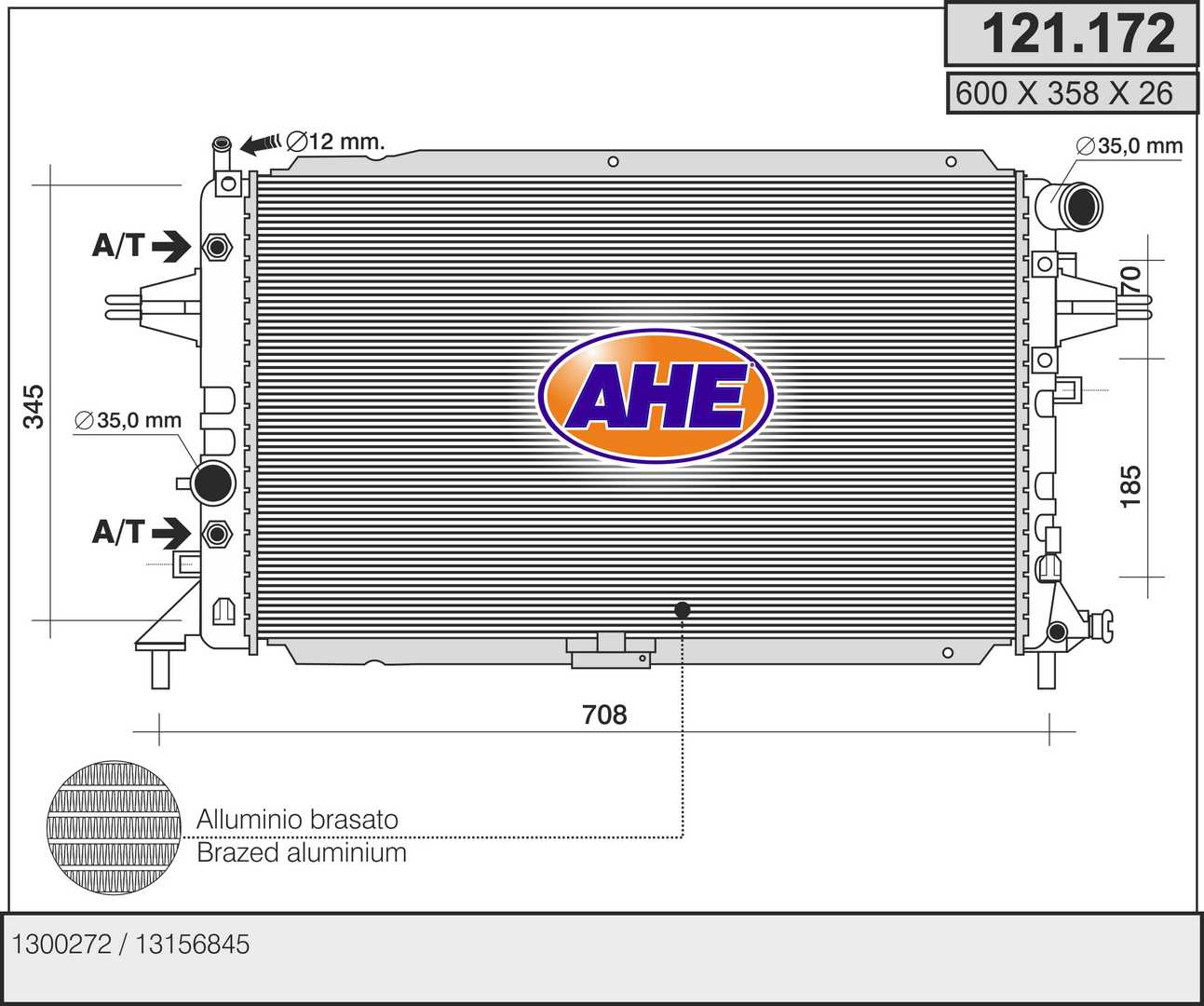 AHE 121.172 Radiatore,...
