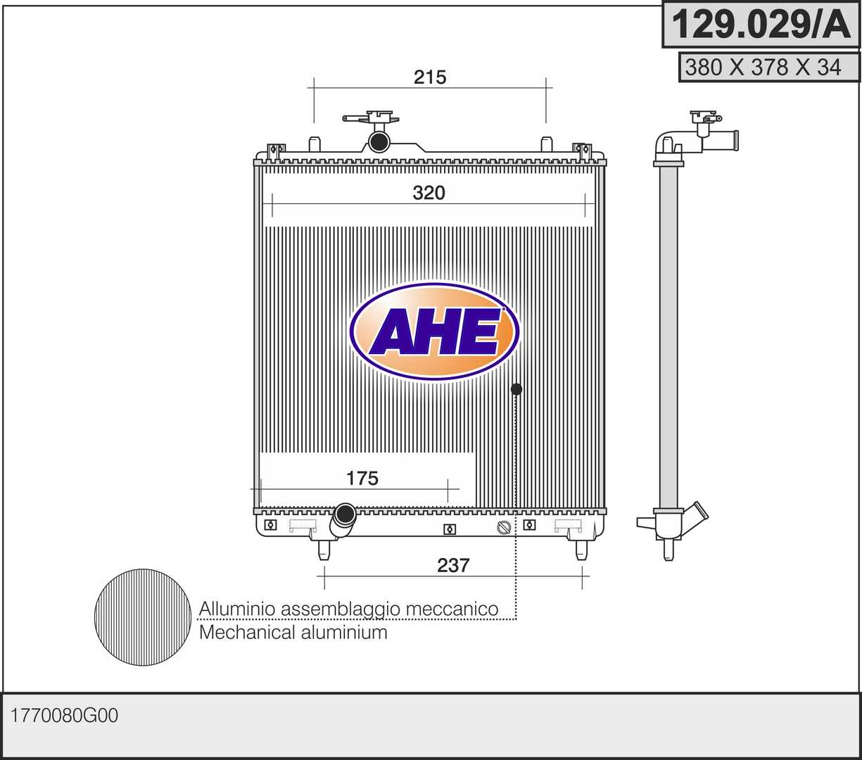 AHE 129.029/A Radiatore,...