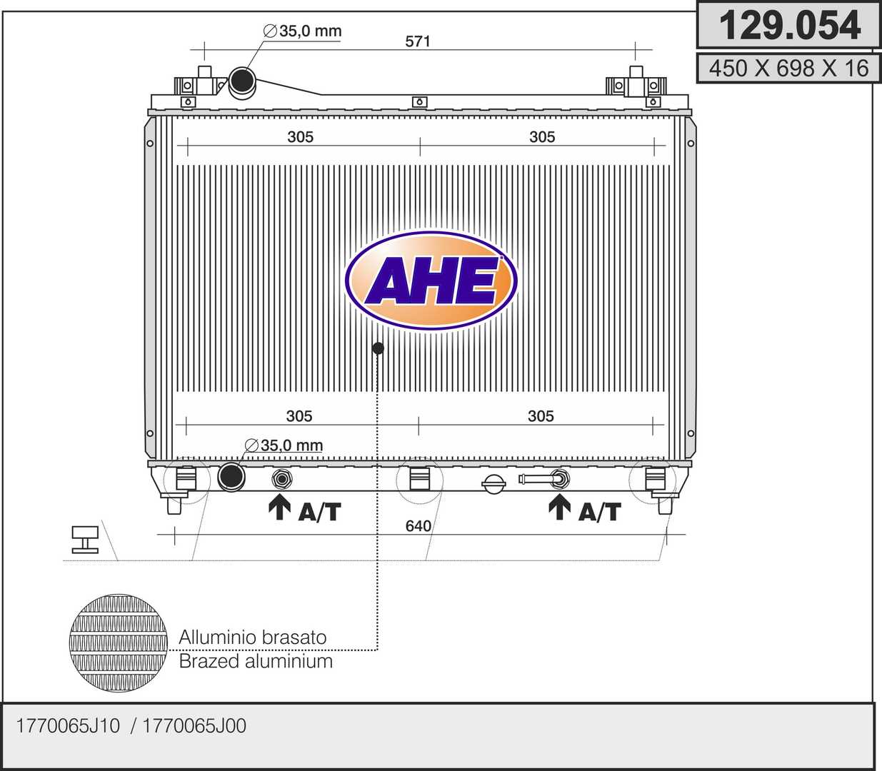 AHE 129.054 Radiatore,...