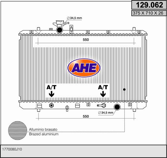 AHE 129.062 Radiatore,...