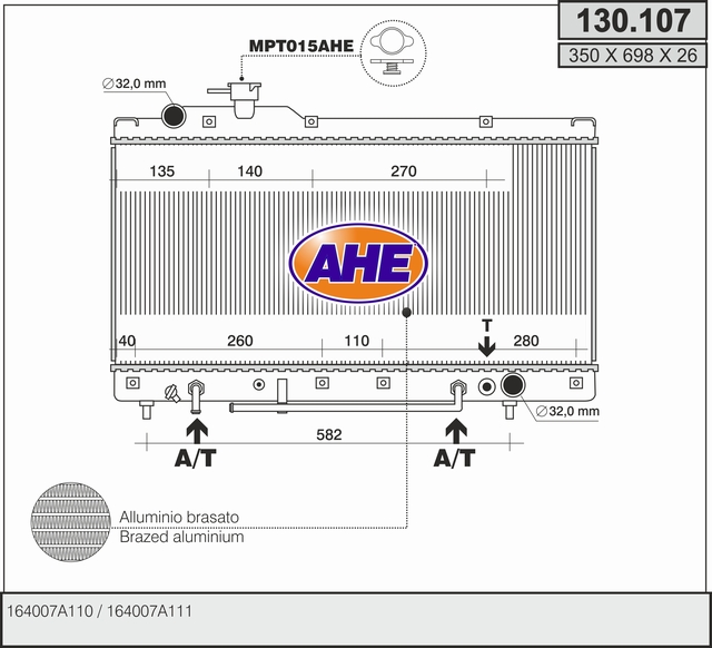 AHE 130.107 Radiatore,...