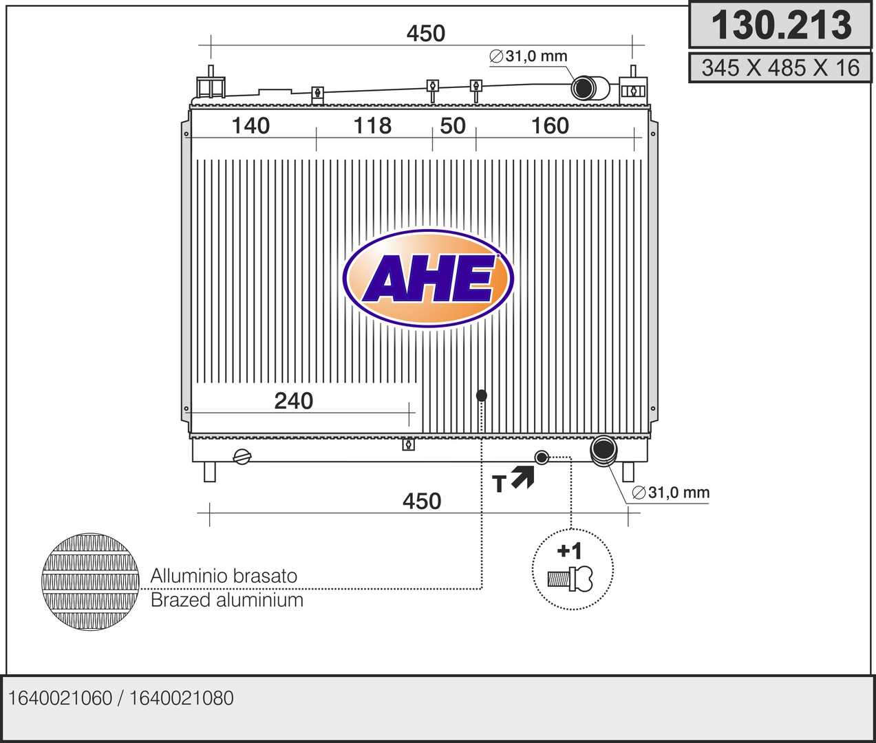 AHE 130.213 Radiatore,...