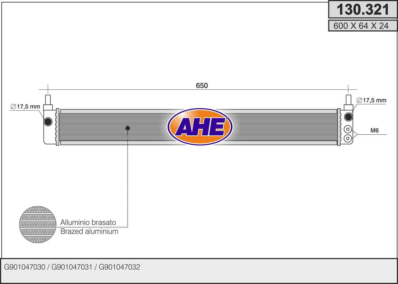 AHE 130.321 Radiatore,...
