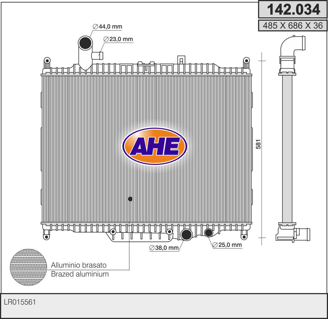 AHE 142.034 Radiatore,...