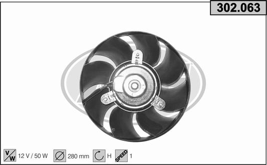 AHE 302.063 Ventola,...