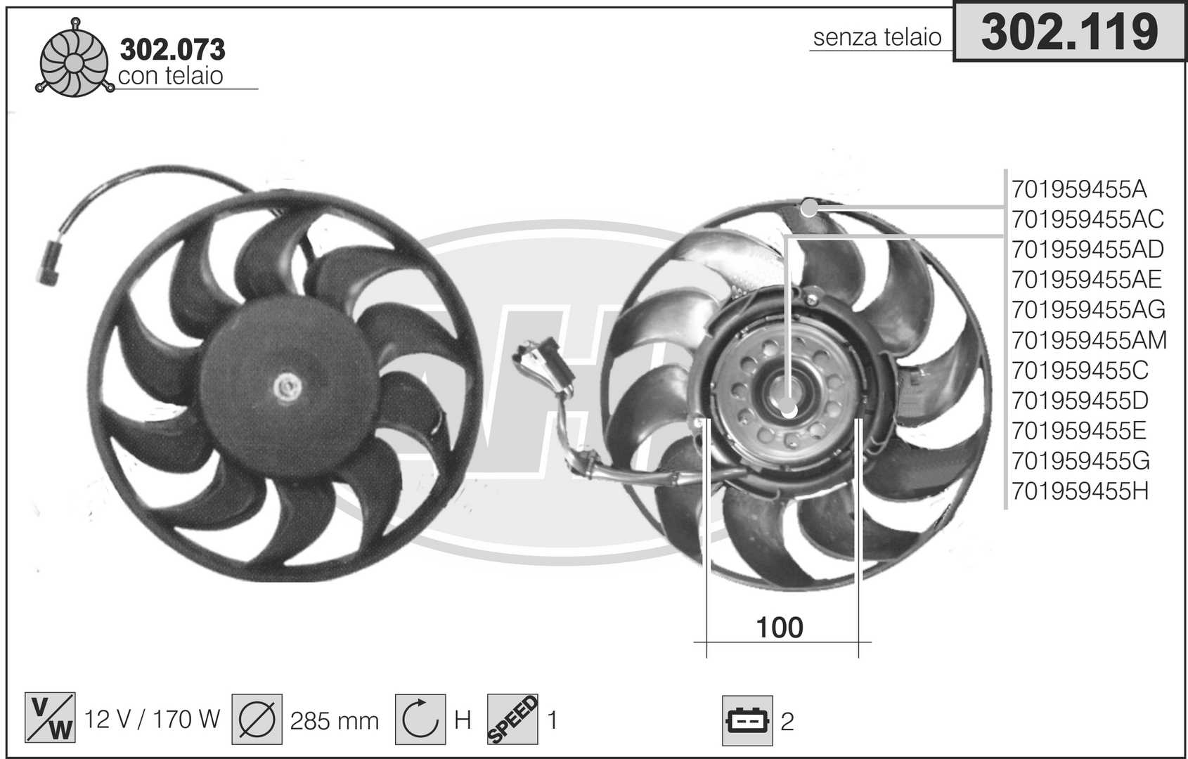 AHE 302.119 Ventola,...