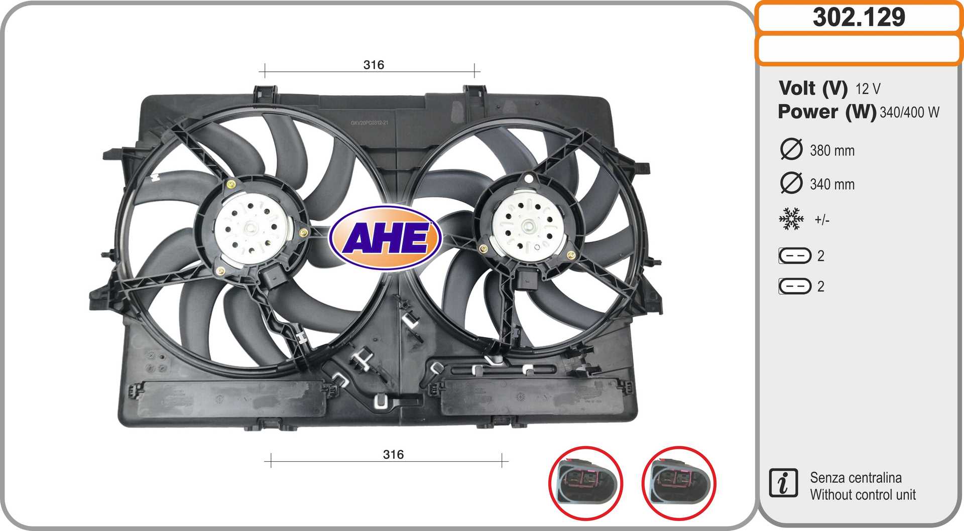 AHE 302.129 Ventola,...