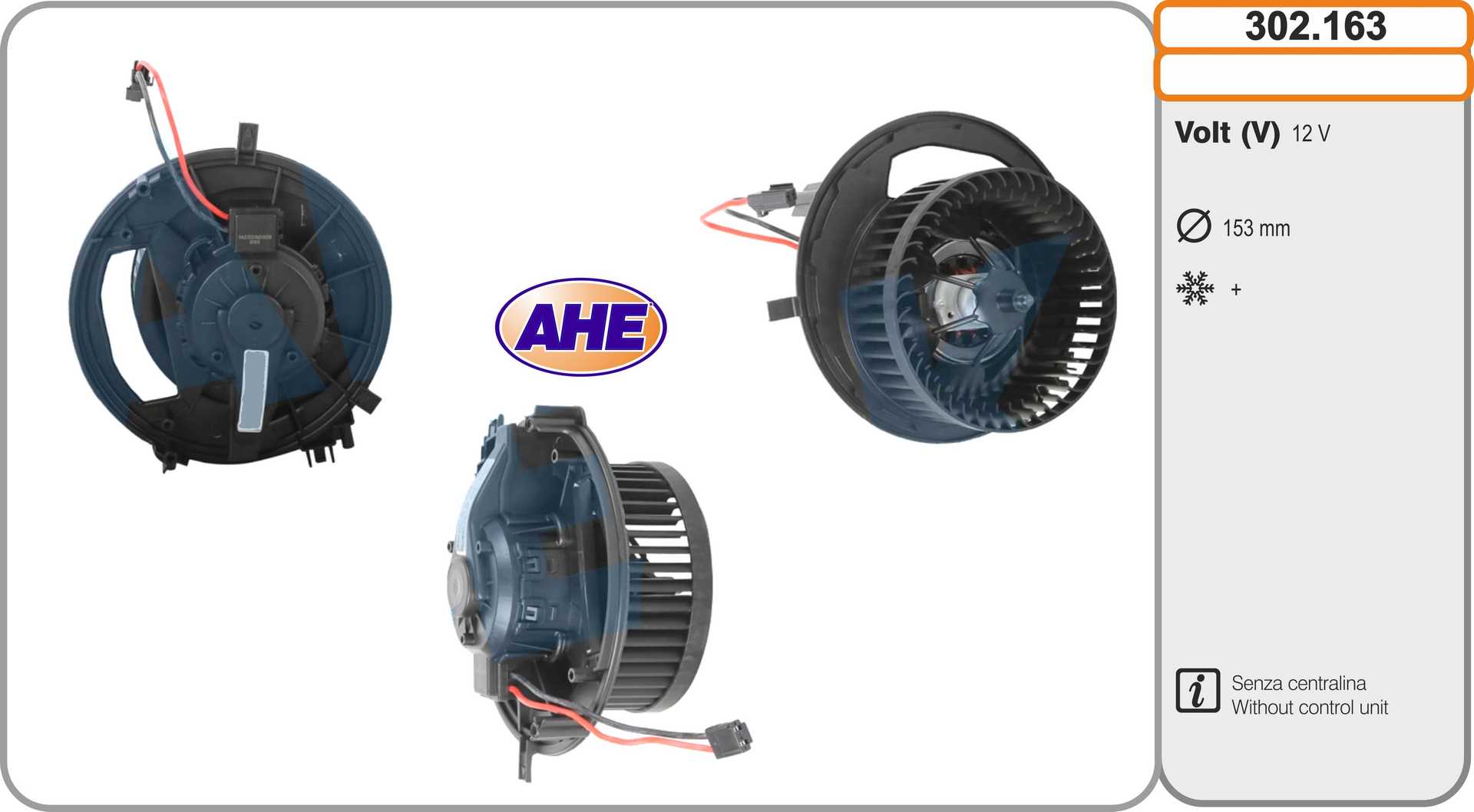 AHE 302.163 Ventilatore...