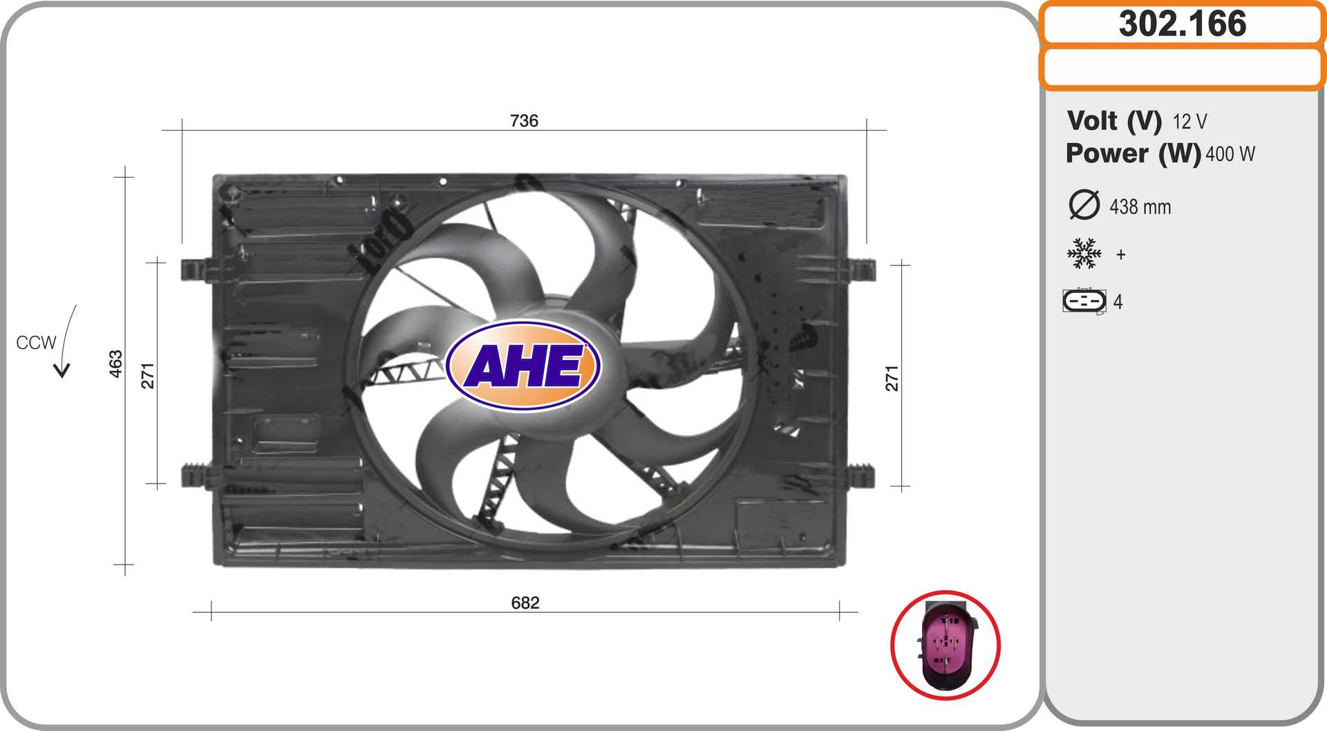 AHE 302.166 Ventola,...