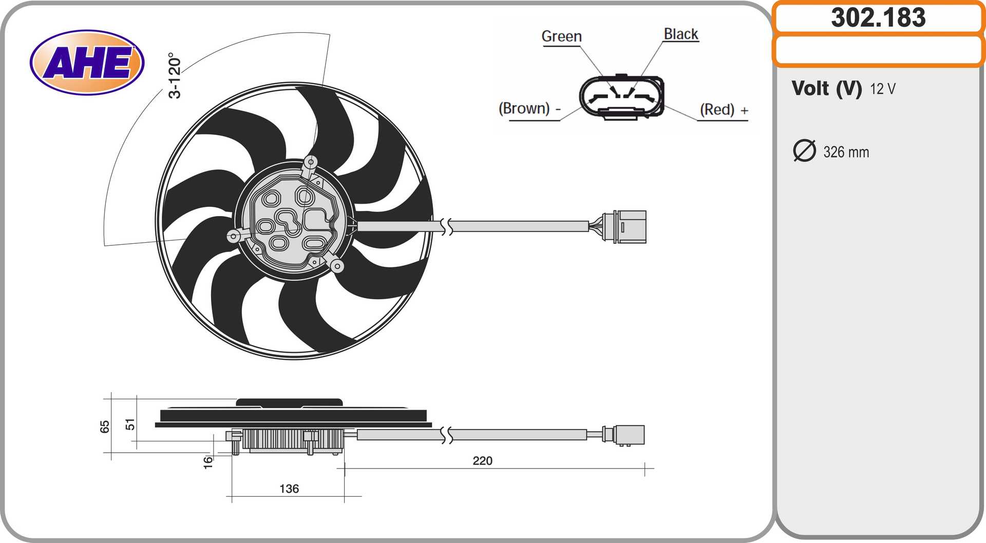 AHE 302.183 Ventola,...