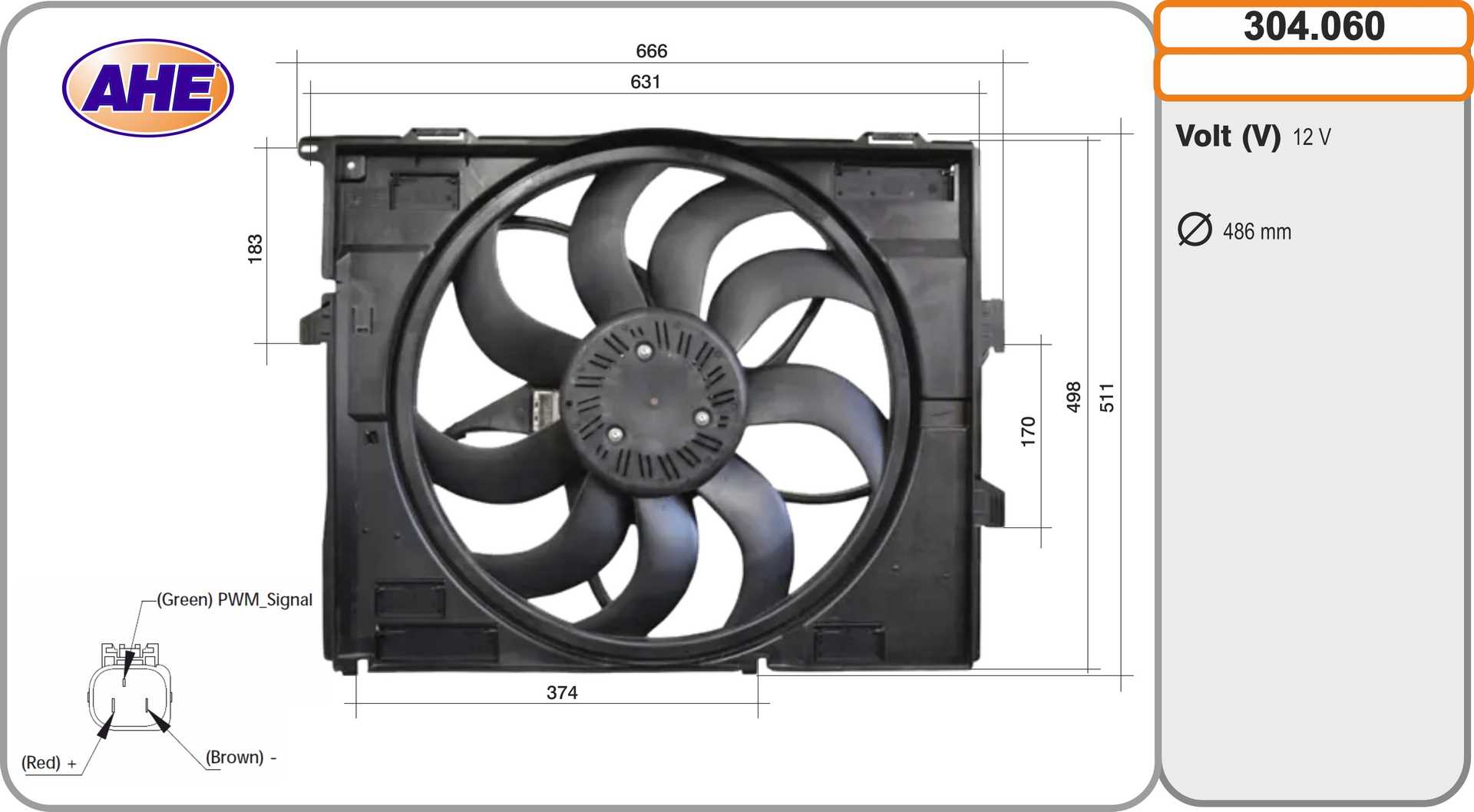 AHE 304.060 Ventola,...