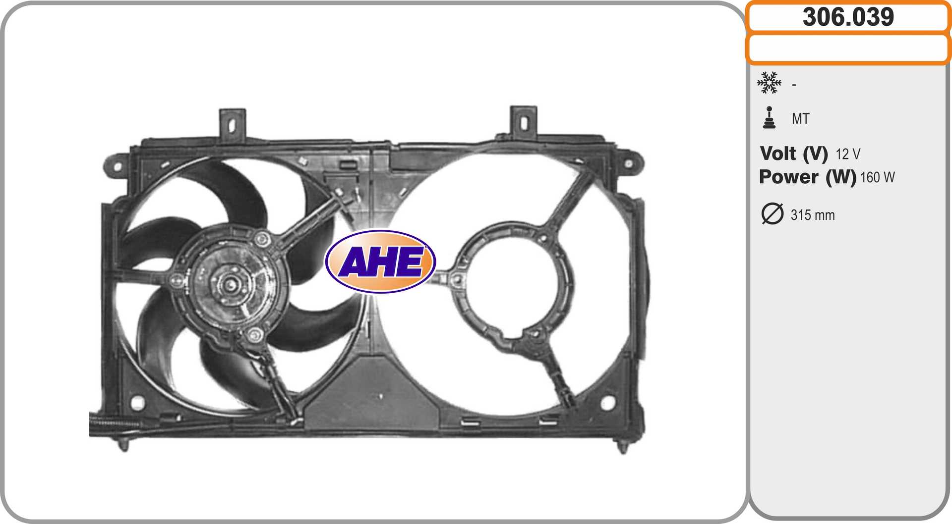 AHE 306.039 Ventola,...