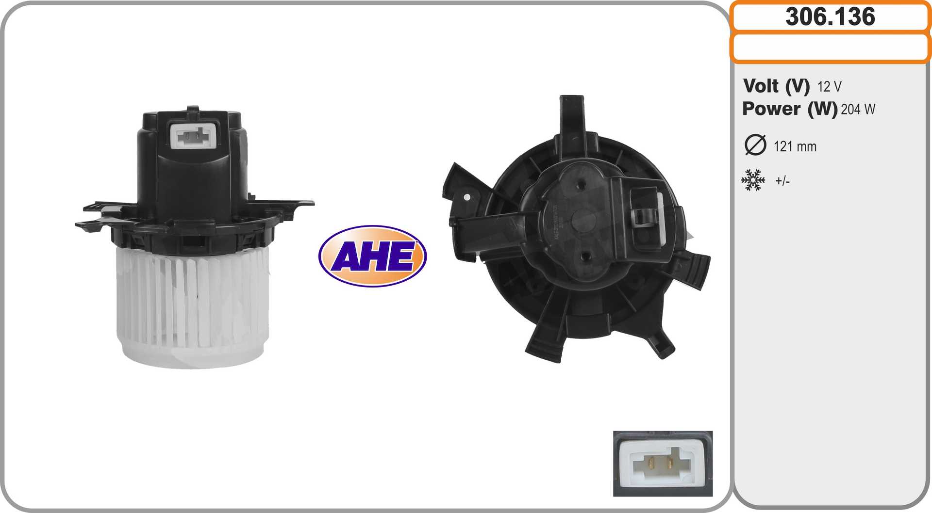 AHE 306.136 Ventilatore...