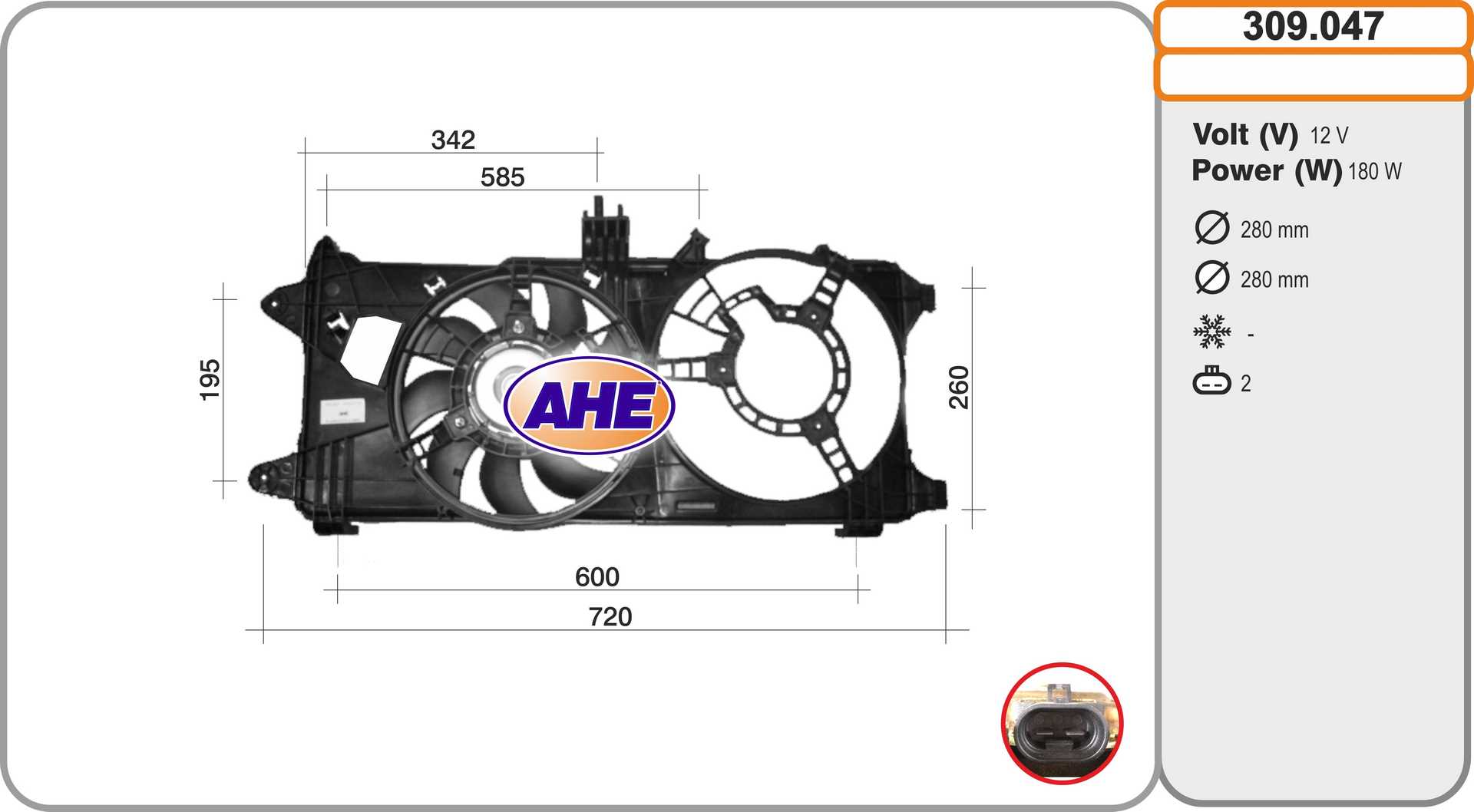 AHE 309.047 Ventola,...