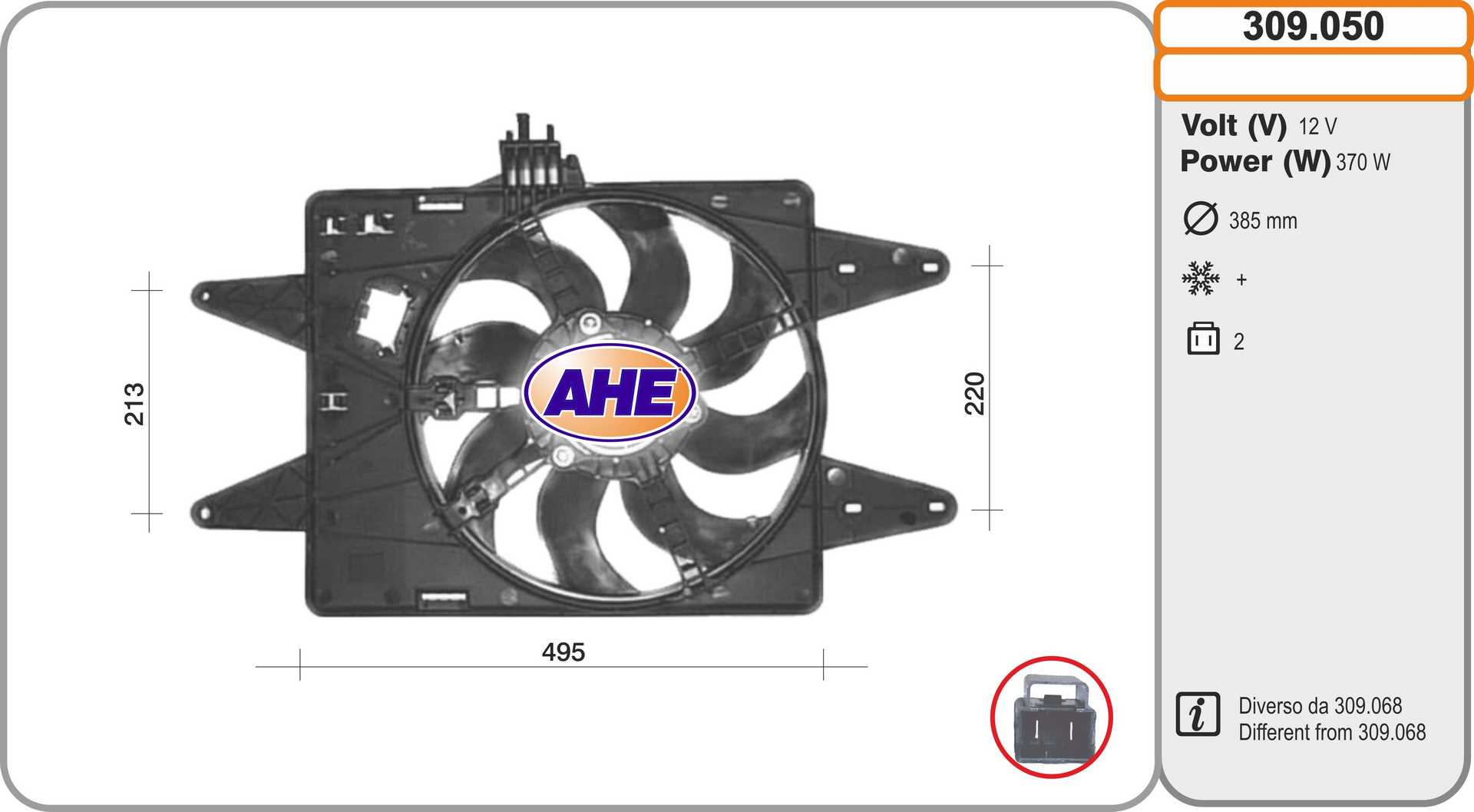 AHE 309.050 Ventola,...