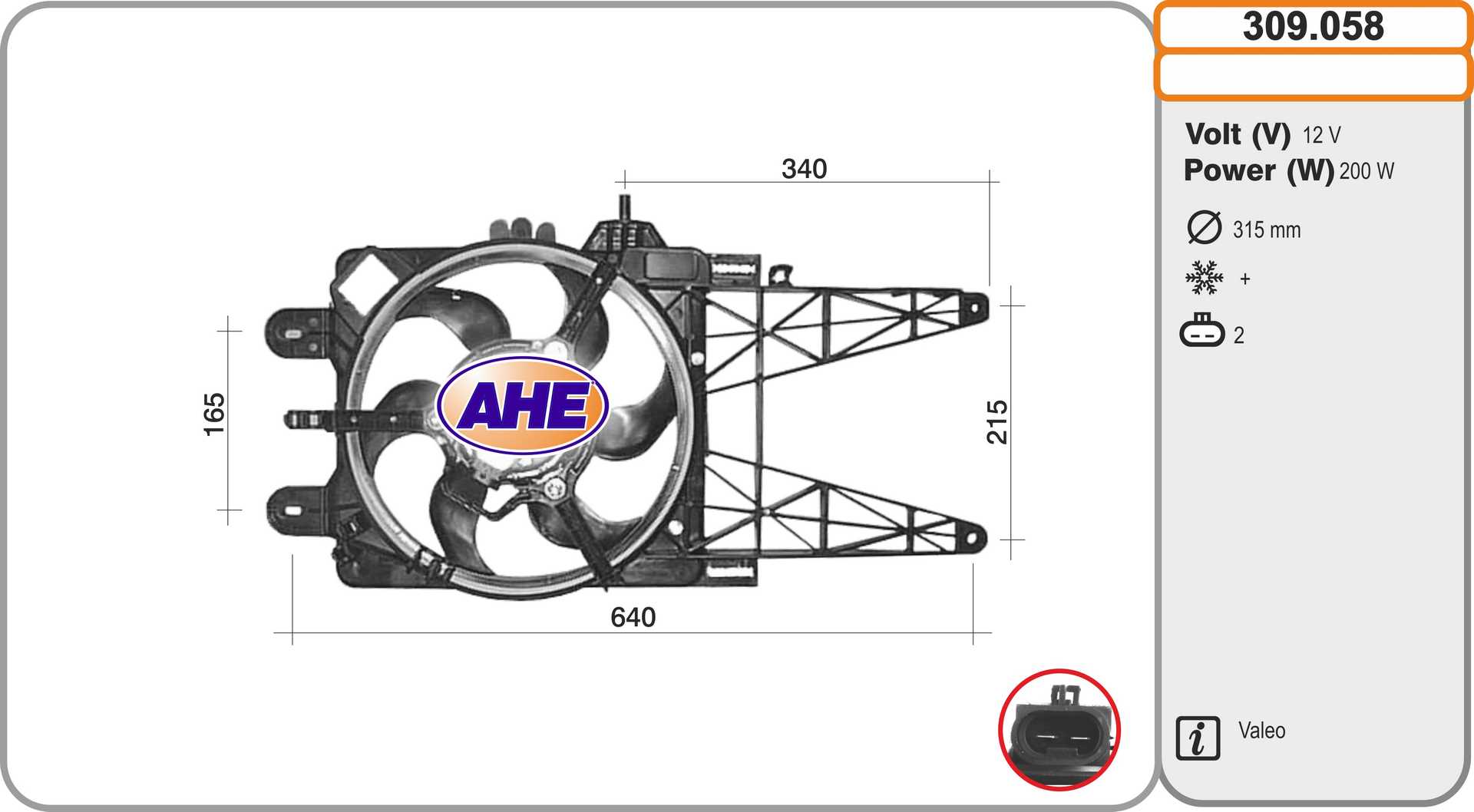 AHE 309.058 Ventola,...